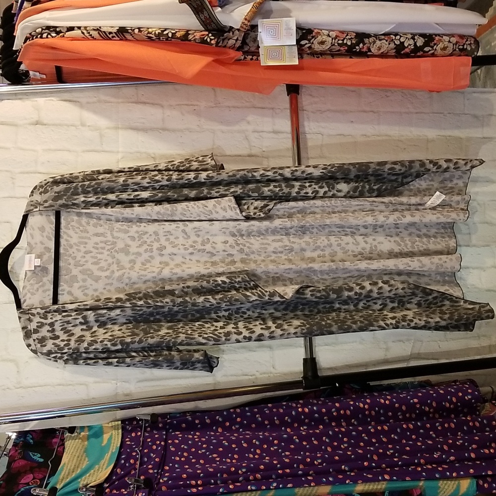 Lularoe Shirley kimono with angel sleeves